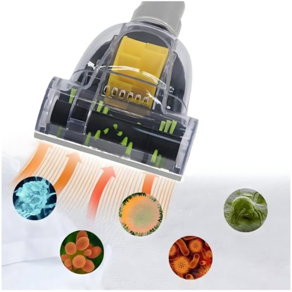 Turbo birste, universāla, daudzfunkcionāla birste putekļsūcējam