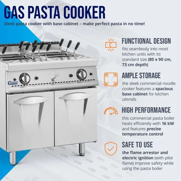 10013411-3.jpg Propāna/butāna/sašķidrinātās naftas gāzes/dabasgāzes pastas vārītājs 4 x 4 kW
