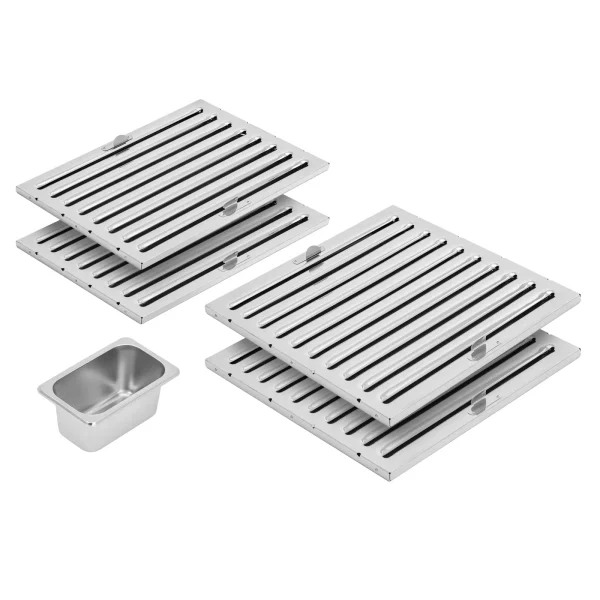 10013436-5.jpg Gastronomiskais tvaika nosūcējs ar motoru un apgaismojumu STEEL 200 cm 1500 m3/h 255 W