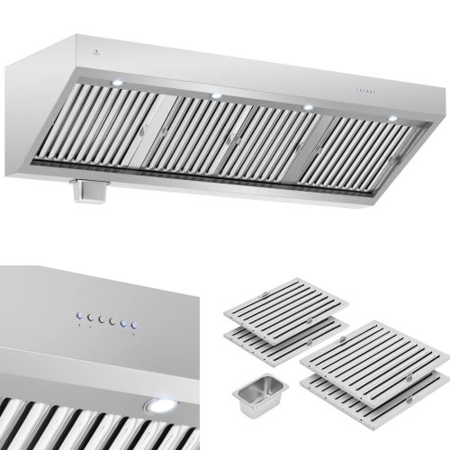 10013436-okap-pochlaniacz-gastronomiczny-z-silnikiem-oswietleniem-stal-200-cm-1500m3-h-255-w-ean-4062859281968-hurtownia-sklep.jpg Gastronomiskais tvaika nosūcējs ar motoru un apgaismojumu STEEL 200 cm 1500 m3/h 255 W