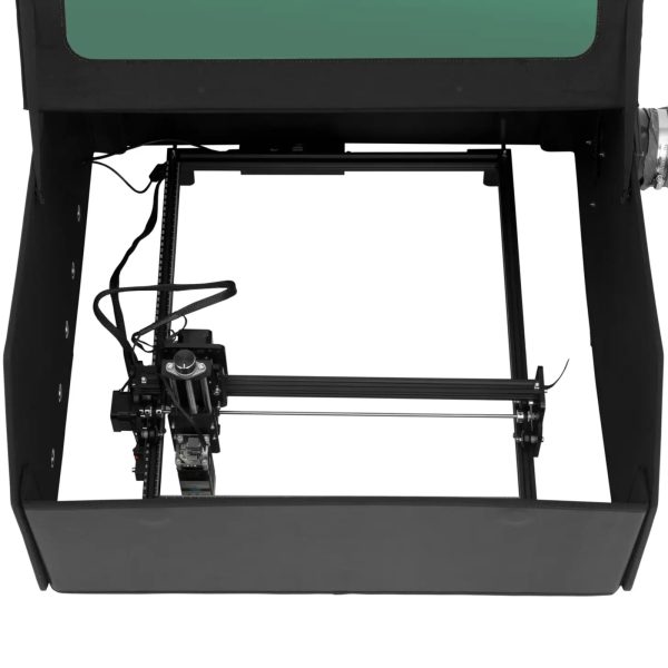 Lāzergravētājs kokam, plastmasai, metālam ar vāku 42 x 40 cm 20 W