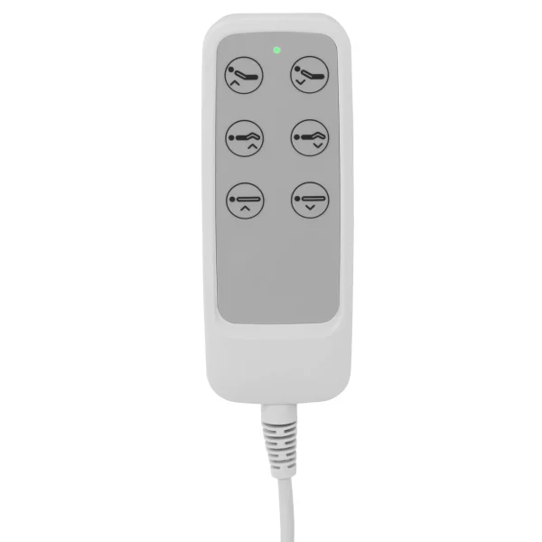 10040843-3.jpg LATINA elektriskais masāžas spa tetovējumu krēsls ar 3 motoriem, 200 W - balts
