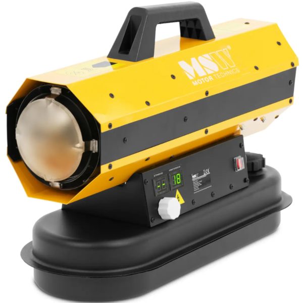 Eļļas pūtēja sildītājs darbnīcas zāles apsildei 12 l 20 kW