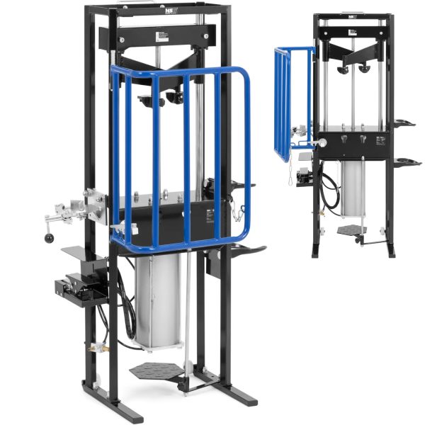Pneimatiskā atsperes spriegotāja diametrs 410 mm, 105–180 mm, 1 t, 8 bar