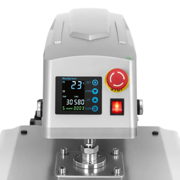 Dubultā pneimatiskā siltuma pārneses prese 40 x 50 cm