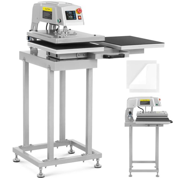 Dubultā pneimatiskā siltuma pārneses prese 40 x 50 cm