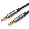 Audio kabelis mini ligzda 3,5 mm - mini ligzda 3,5 mm 1 m - pelēks
