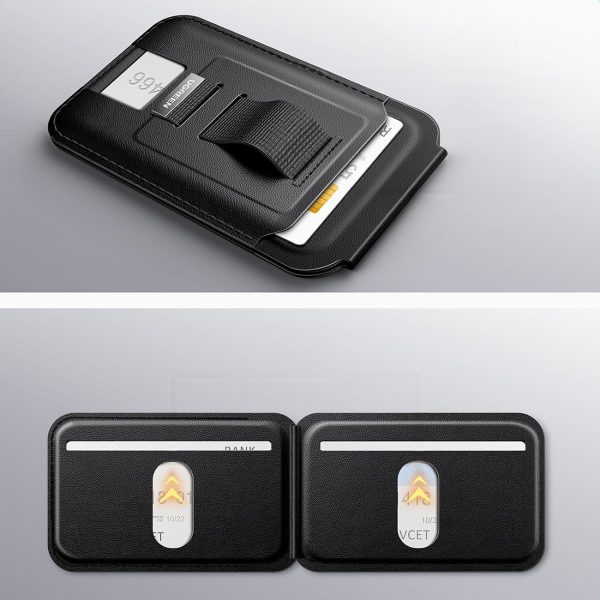 1027165-7-portfel-na-karty-magnetic-wallet-magsafe-z-podstaw-ugreen-hurtownia-dropshipping.jpg Magnētiskā maka MagSafe ar statīvu un gredzenu uz pirksta - melna