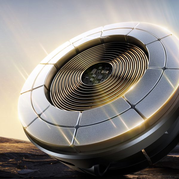 Magnētiskais automašīnas telefona turētājs ar 15 W induktīvo lādētāju - melns