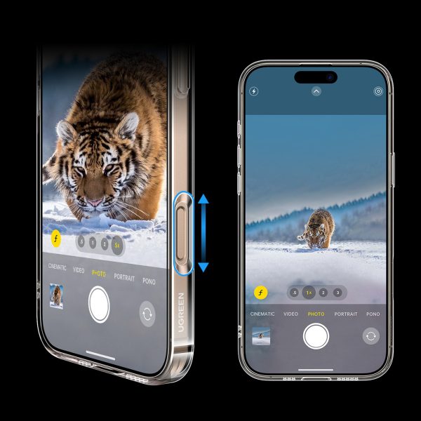 1027190-6-etui-case-classy-clear-magnetic-na-iphone-16-pro-m-ugreen-hurtownia-dropshipping.jpg Elegants, caurspīdīgs magnētiskais iPhone 16 Pro Max maciņš - caurspīdīgs