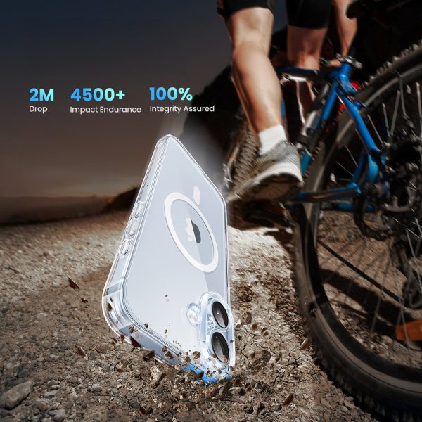 1027191-5-etui-case-classy-clear-magnetic-na-iphone-16-prz-ugreen-hurtownia-dropshipping.jpg Elegants, caurspīdīgs magnētisks iPhone 16 vāciņš — caurspīdīgs