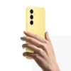 Samsung silikona maciņš Galaxy S24 FE tālrunim - dzeltens