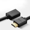 HDMI 2.0 4K 3m pagarinātāja kabelis - melns