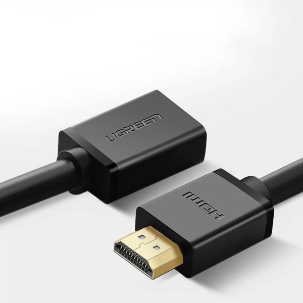 HDMI 2.0 4K 3m pagarinātāja kabelis - melns