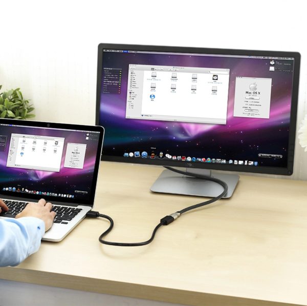 HDMI 2.0 4K 3m pagarinātāja kabelis - melns