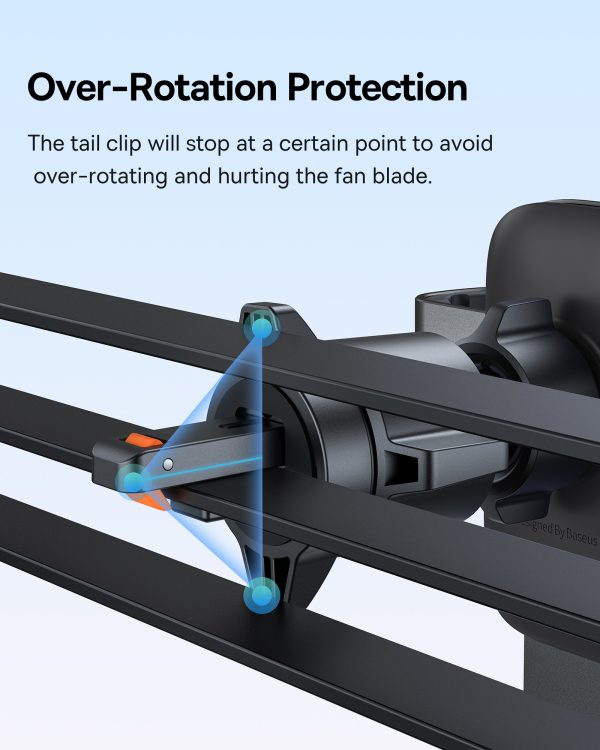 Metāla 3. vecuma gravitācijas automašīnas telefona turētājs gaisa atverei - melns