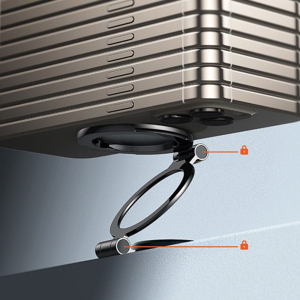 MagPro II automašīnas tālruņa turētājs ar MagSafe tehnoloģiju instrumentu panelim - melns