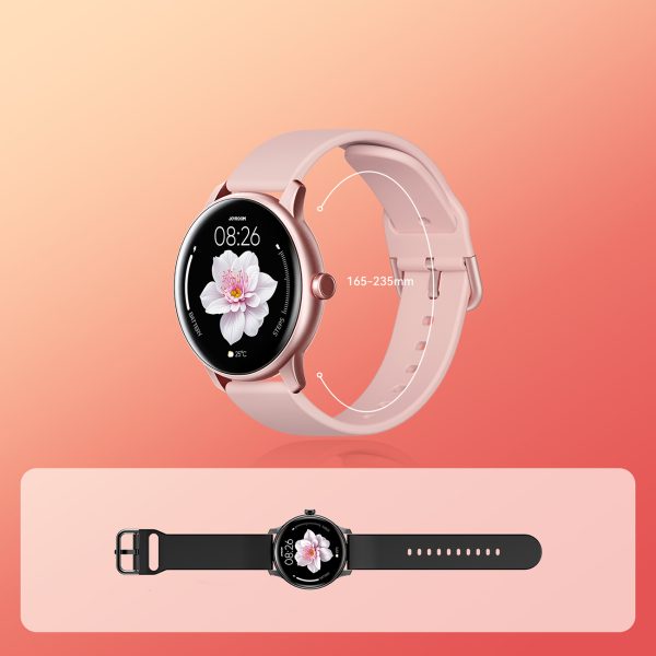 1027539-10-smartwatch-classis-series-jr-fc1-z-funkcja-odbiera-joyroom-hurtownia-dropshipping.jpg Classis sērijas JR-FC1 viedpulkstenis ar zvanu atbildēšanas funkciju IP68 - rozā
