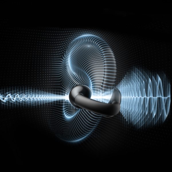 HiTune S3 AI ENC TWS bezvadu austiņas — melnas