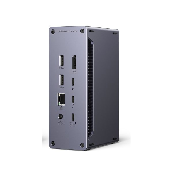 13in1 Thunderbolt 4 dokstacija / USB-A / DP / RJ45 / SD TF lasītājs / USB-C / Mini ligzda
