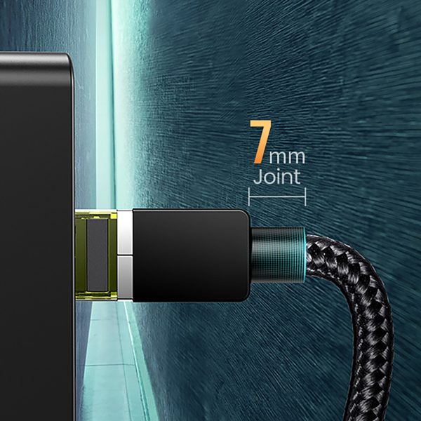 Ethernet tīkla kabelis RJ45 Cat 7 10Gbps 10m - melns