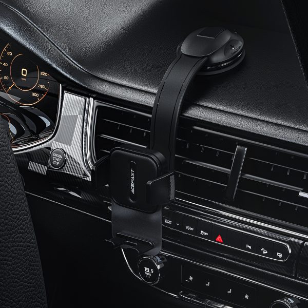 1027640-8-uchwyt-samochodowy-do-telefonu-smartfona-na-deske-acefast-hurtownia-dropshipping.jpg Viedtālruņa automašīnas turētājs uz paneļa - melns