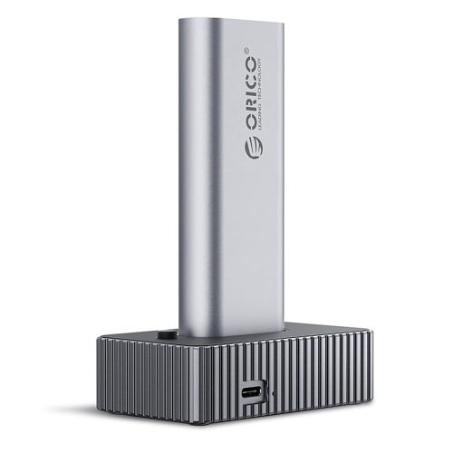 IT18C3 dokstacija M.2 NVMe / SATA diskam - pelēka