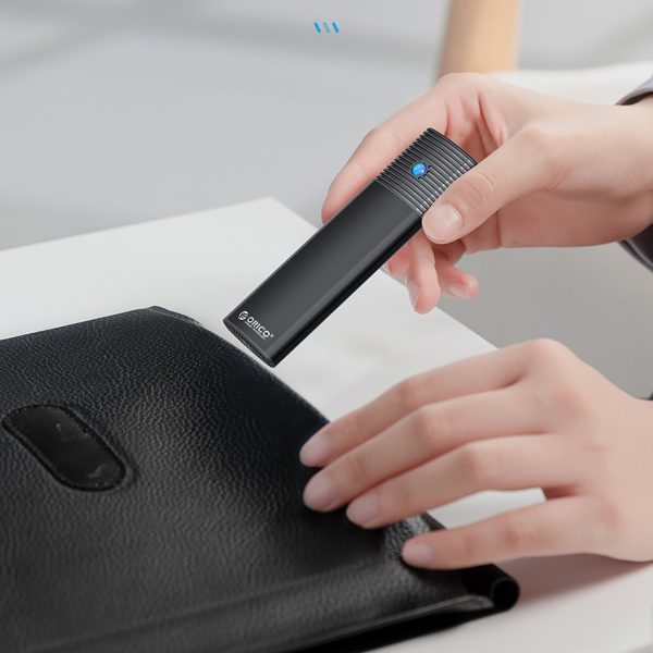 PWM2-G2 M.2 NVME USB-C 10Gb/s diska korpuss - melns