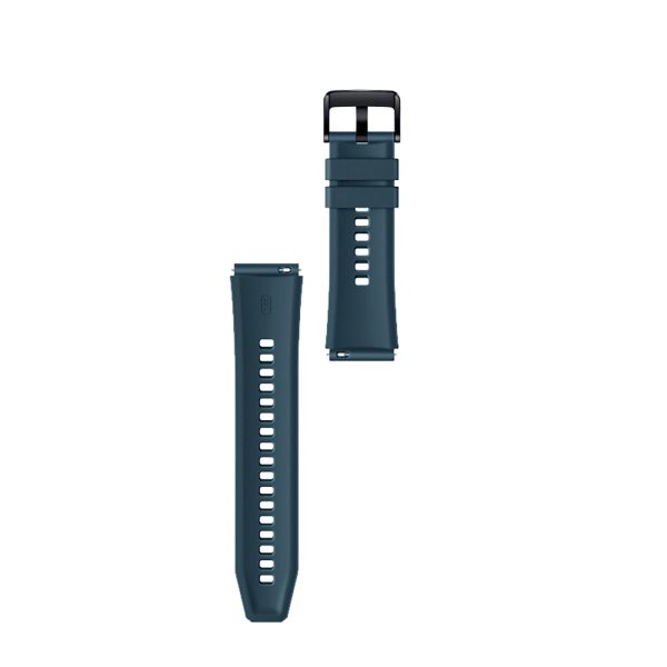 Silikona siksniņa Huawei Watch GT 2/3/4/2 Pro/3 Pro/4 Pro/GT 2e 46mm - tumši zaļa