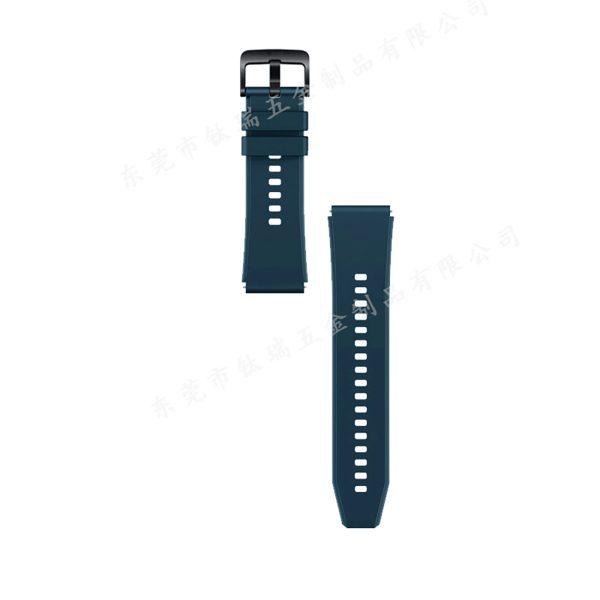 Silikona siksniņa Huawei Watch GT 2/3/4/2 Pro/3 Pro/4 Pro/GT 2e 46mm - tumši zaļa