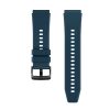 Silikona siksniņa Huawei Watch GT 2/3/4/2 Pro/3 Pro/4 Pro/GT 2e 46mm - tumši zaļa