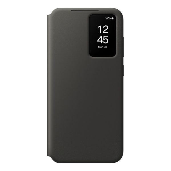 1027821-1-etui-z-klapka-samsung-smart-view-wallet-do-samsung-samsung-hurtownia-dropshipping.jpg Samsung Smart View maciņš ar atloku, Samsung Galaxy S24 FE, melns