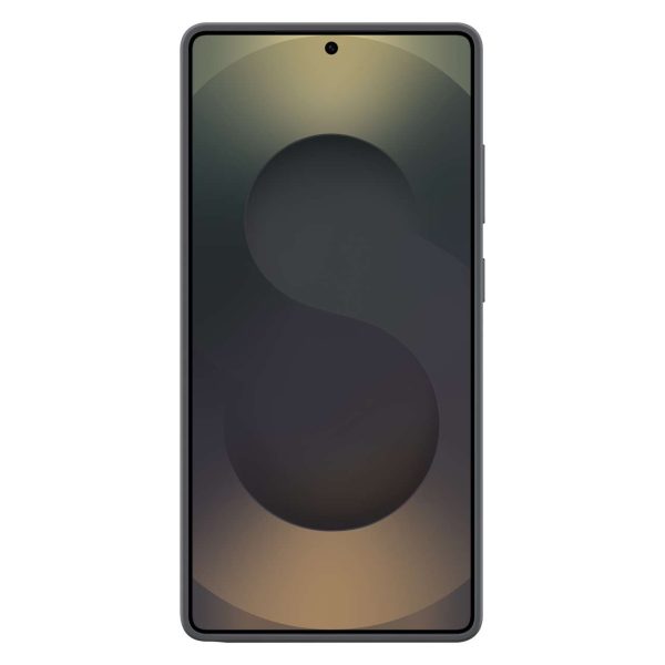 Samsung silikona maciņš priekš Samsung Galaxy S25 Ultra - melns