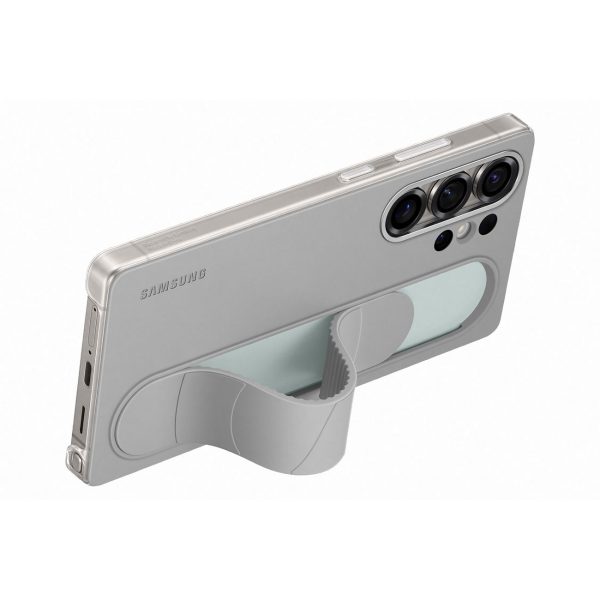 1027936-4-etui-silikonowe-samsung-standing-grip-case-z-uchwy-samsung-hurtownia-dropshipping.jpg Samsung vertikāli stāvošs maciņš ar rokturi un statīvu priekš Samsung Galaxy S25 Ultra - pelēks