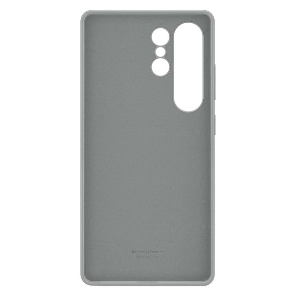 1027940-5-etui-plecki-z-ekoskory-samsung-kindsuit-case-do-sa-samsung-hurtownia-dropshipping.jpg Samsung KindSuit maciņš Samsung Galaxy S25 Ultra tālrunim - pelēks
