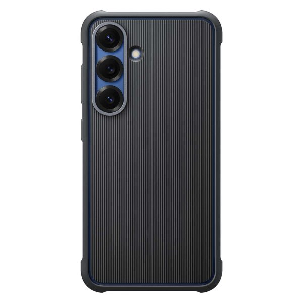 Samsung Case izturīgais silikona maciņš Samsung Galaxy S25+ tālrunim - melns