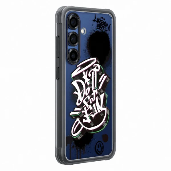 Samsung Flipsuit Case izturīgs silikona maciņš priekš Samsung Galaxy S25+ - melns