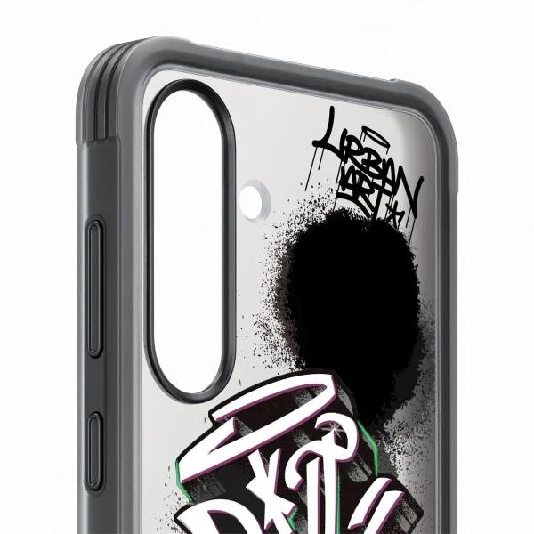 Samsung Flipsuit Case izturīgs silikona maciņš priekš Samsung Galaxy S25+ - melns