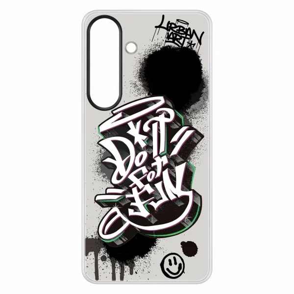 Samsung Flipsuit Case izturīgs silikona maciņš priekš Samsung Galaxy S25+ - melns