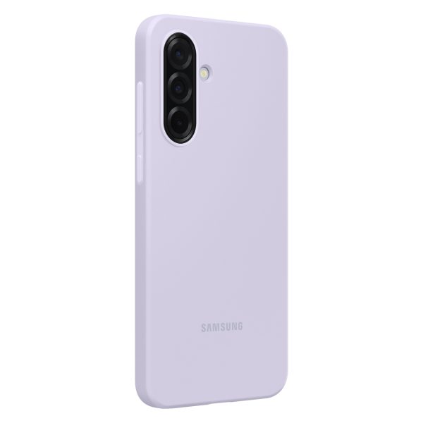 Samsung silikona maciņš Samsung Galaxy A36 5G tālrunim - violets