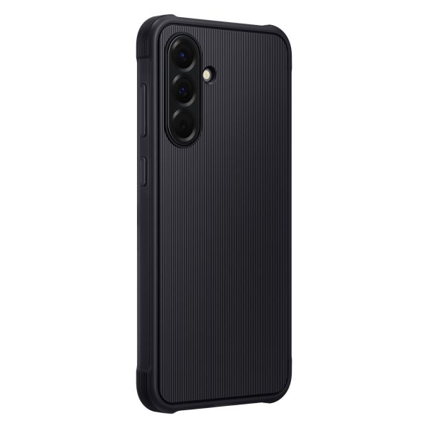 Samsung izturīgs silikona maciņš Samsung Galaxy A56 5G tālrunim - melns
