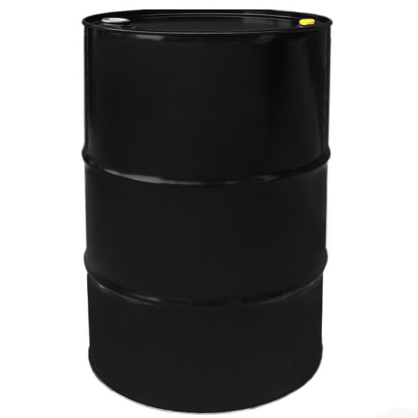 Tērauda metāla muca TH 216.5L ar rievām, 3/4 un 2 korķiem vākā - BLACK MIX