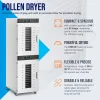 Bišu ziedputekšņu žāvētājs, 32 plaukti, 30-70C, 216 l, 3150 W