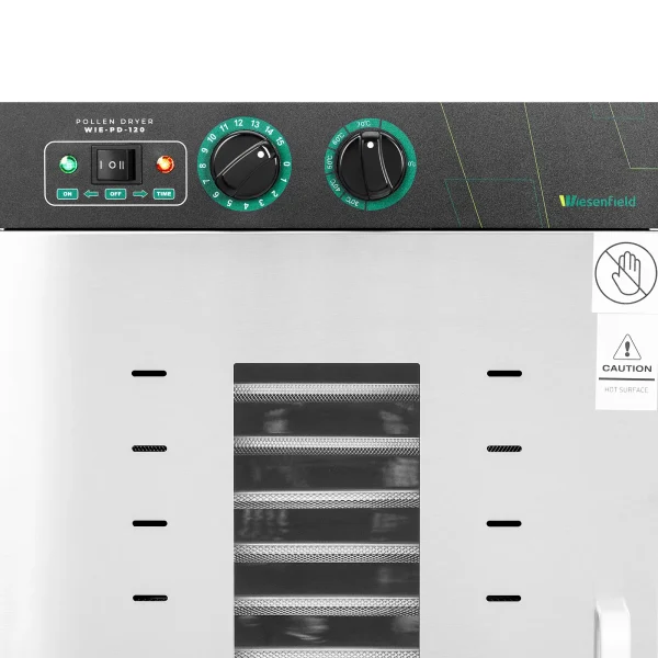 Bišu ziedputekšņu žāvētājs, 32 plaukti, 30-70C, 216 l, 3150 W