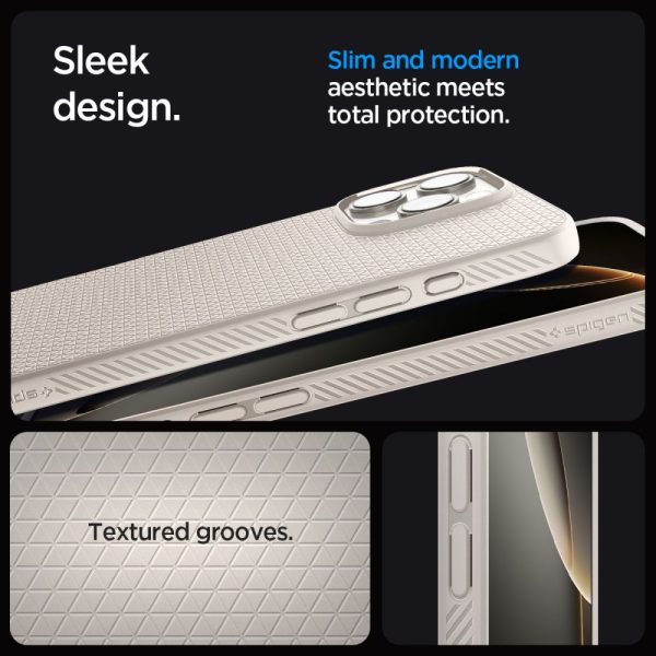 iPhone 16 Pro Max Liquid Air vāciņš - titāns