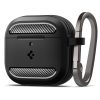 AirPods 4 izturīgs bruņu maciņš - melns