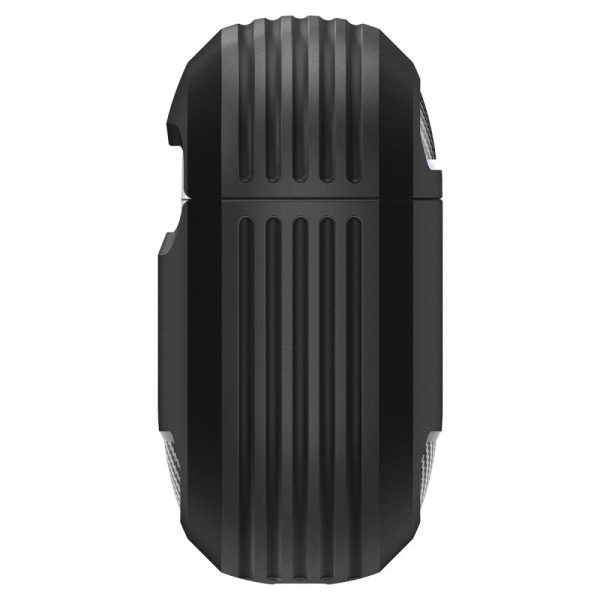 AirPods 4 izturīgs bruņu maciņš - melns