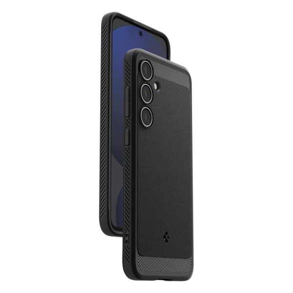Samsung Galaxy S24 FE izturīgais bruņu maciņš - melns