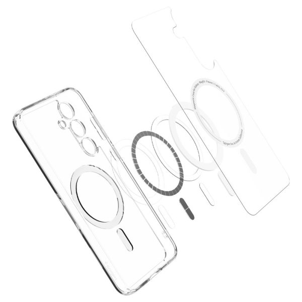 Samsung Galaxy S24 FE Ultra Hybrid MagSafe vāciņš - balts