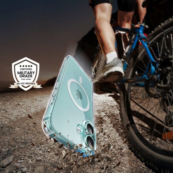 1028353-5-etui-na-iphone-16-plus-classy-clear-magnetic-z-mag-ugreen-hurtownia-dropshipping.jpg iPhone 16 Plus elegants, caurspīdīgs magnētiskais maciņš ar MagSafe aizsargpārklājumu — caurspīdīgs